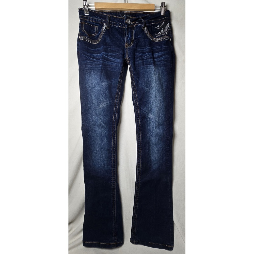 Southpole Jeans Juniors Size 3 Low Rise Stretch Denim (29x32)